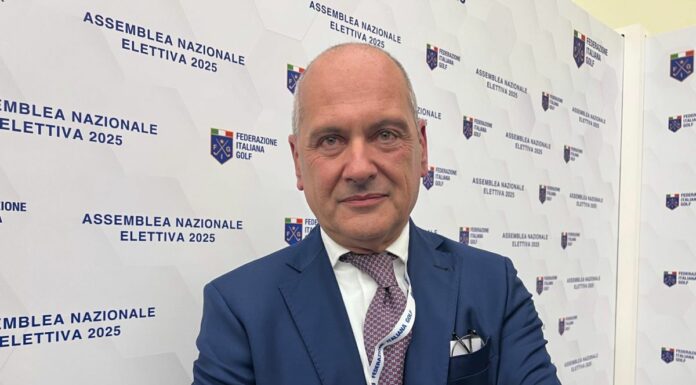 Cristiano Cerchiai eletto nuovo presidente della Federgolf