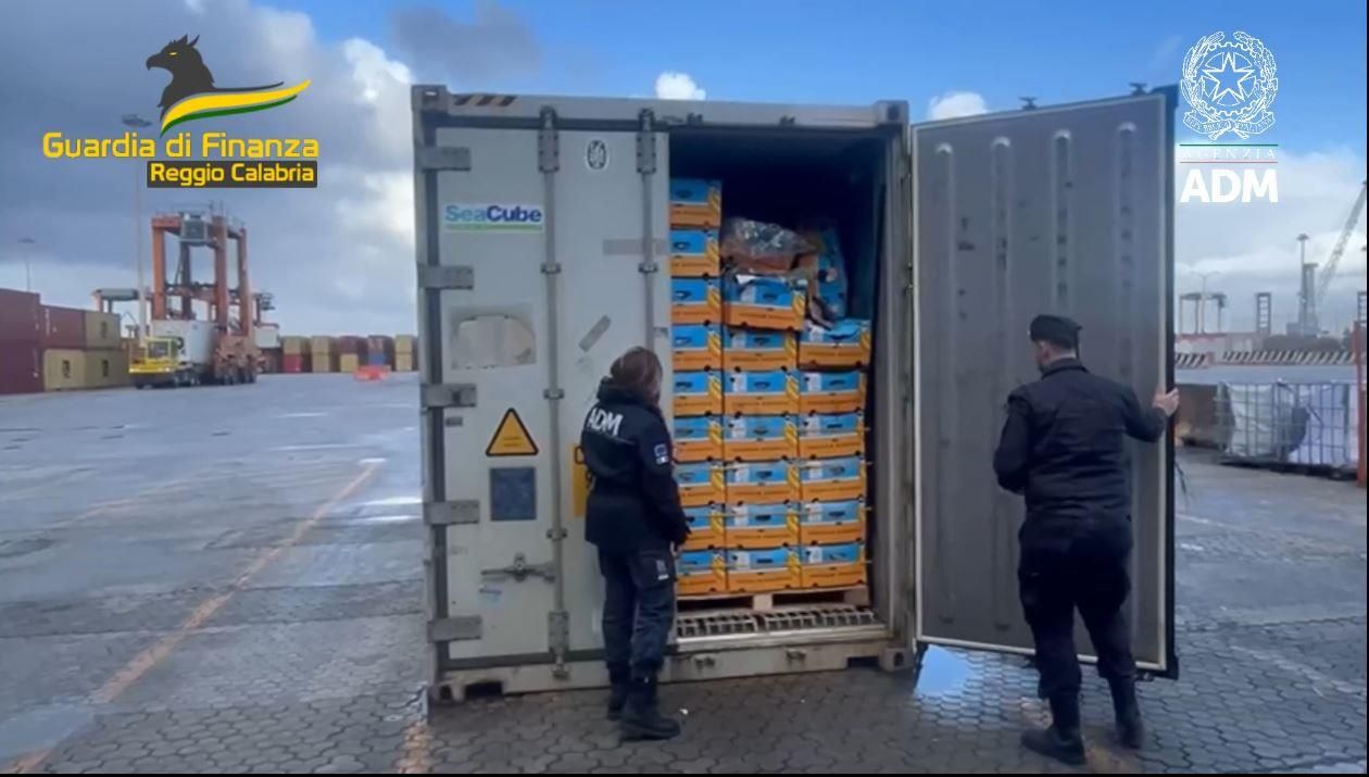 Blitz al porto di Gioia Tauro, sequestrati 27 chili di cocaina Blitz al porto di Gioia Tauro, sequestrati 27 chili di cocaina