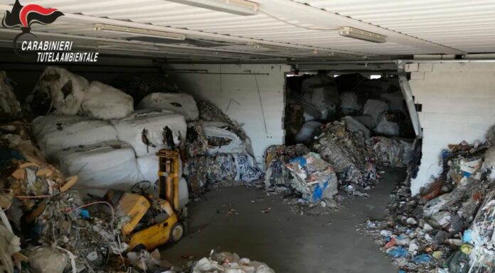 Traffico illecito di rifiuti, nove misure cautelari in varie regioni