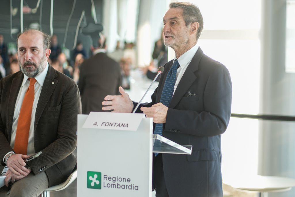 Milano-Cortina, Fontana “A un anno dal via sensazioni positive” Milano-Cortina, Fontana “A un anno dal via sensazioni positive”