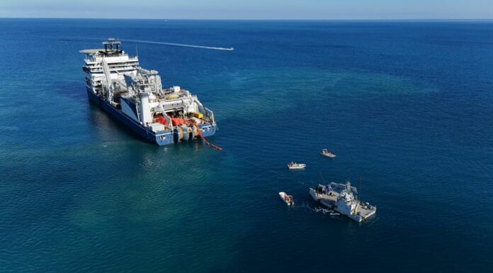Terna avvia in Sicilia la posa del cavo sottomarino del Tyrrhenian Link