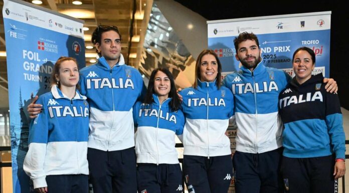 Medagliati olimpici del fioretto azzurro di scena a Torino