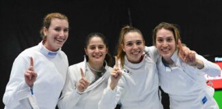 Spadiste azzurre vincono la prova a squadre a Barcellona