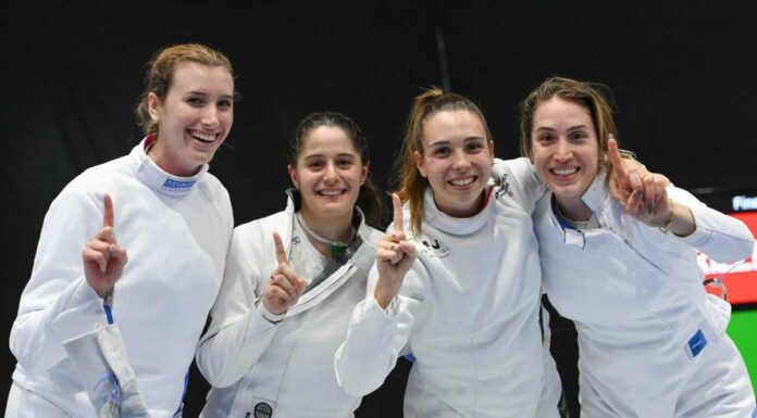 Spadiste azzurre vincono la prova a squadre a Barcellona