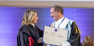 Università Iulm, conferito master ad honorem a Vincent Lindon