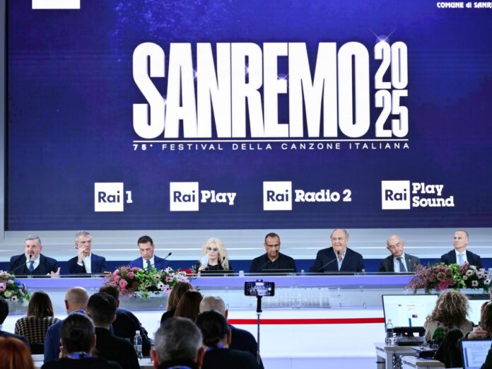 Sanremo, 75° Festival della Canzone Italiana 2025 - Conferenza stampa Rai organizzazione