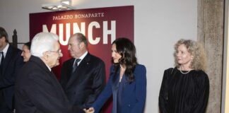 Munch a Roma, a inaugurare la mostra Mattarella e Regina di Norvegia
