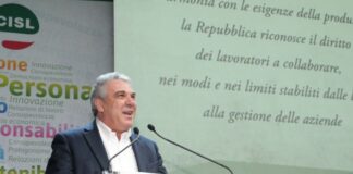 Sbarra saluta la Cisl, “Vi porterò sempre nel mio cuore”