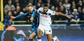 Un rigore dubbio condanna l’Atalanta, Bruges vince 2-1
