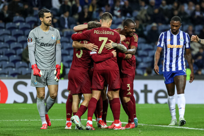 UEFA Europa League - FC Porto vs AS Roma - Estadio do Dragao, Porto, Portugal, February 13th,2025:, Portugal - 13 Feb 2025