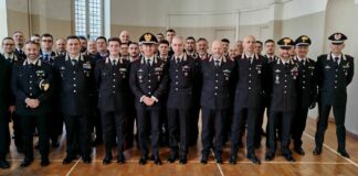Il generale Luongo in visita al Comando provinciale dei Carabinieri di Gorizia