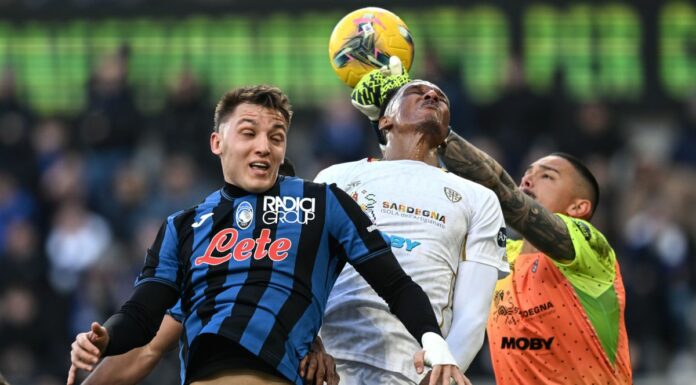 L’Atalanta sbatte contro il Cagliari e non va oltre lo 0-0