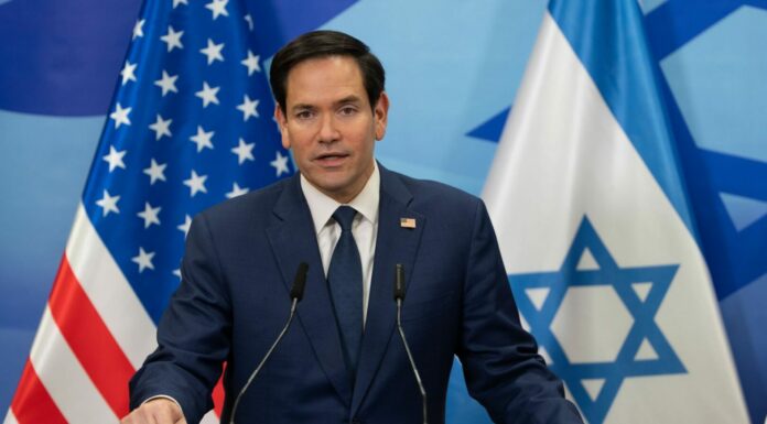 Il Segretario di Stato americano Marco Rubio lascia Israele per l’Arabia Saudita