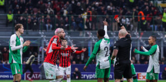 Rosso a Theo Hernandez e Milan eliminato, passa il Feyenoord