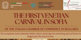 L’8 marzo il primo Carnevale di Venezia a Sofia