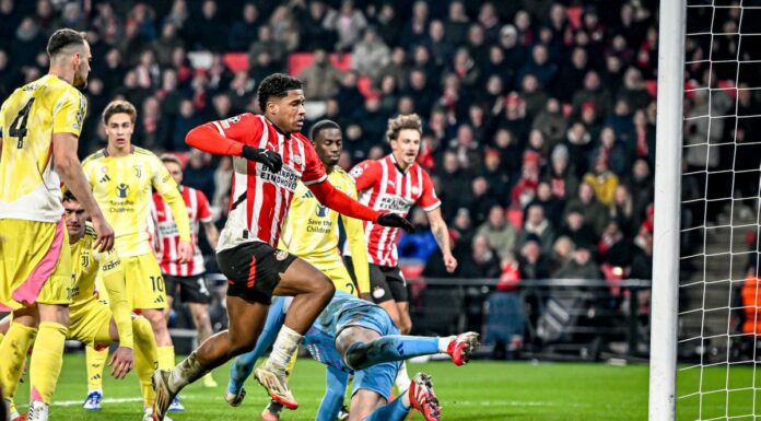 La Juventus cede 3-1 in casa Psv, bianconeri eliminati