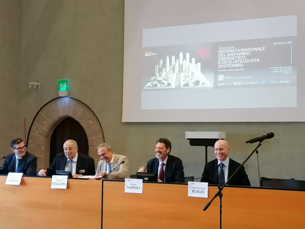 Palermo,a Palazzo Steri incontro su sostenibilità e risparmio energetico