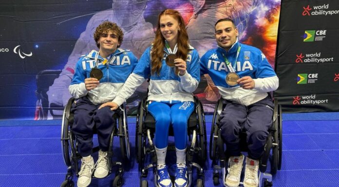 Cdm Paralimpica: Massa d’oro a San Paolo, bronzo Paolucci e Markowska