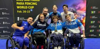 Cdm paralimpica, Michele Massa d’oro anche nella spada a San Paolo