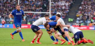L’Italrugby crolla all’Olimpico contro la Francia