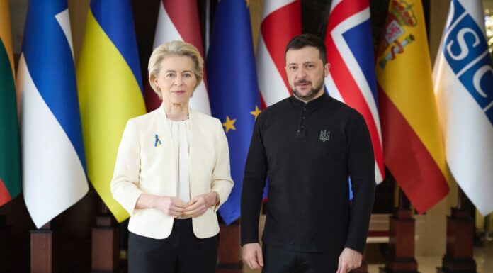 Ucraina, Von der Leyen “E’ in gioco il destino dell’Europa”