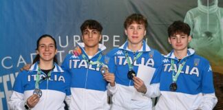 Altre 4 medaglie per l’Italia agli Europei Cadetti