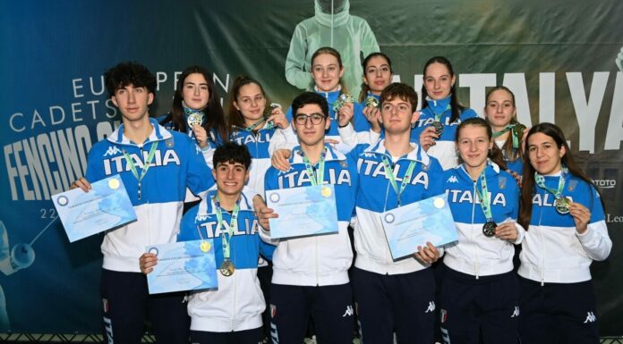 Europei Cadetti, tre gare e tre ori per gli azzurrini