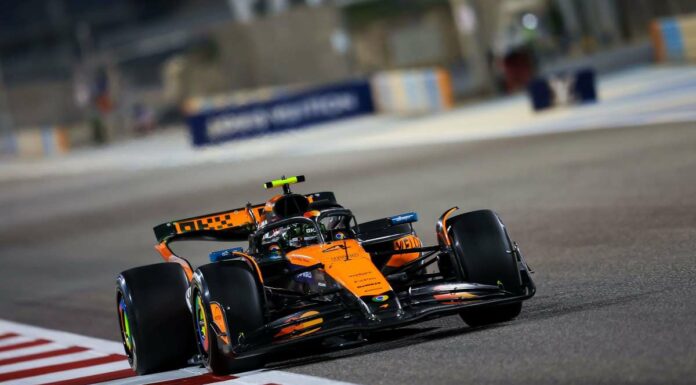 Prima giornata di test a Norris, Leclerc 4° e Hamilton 13°