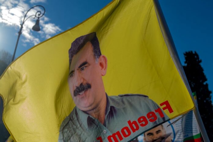 Roma, corteo per la Libertà di Öcalan