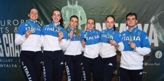Tripletta azzurra nel fioretto femminile agli Europei U20