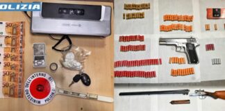 Droga e armi in un box, due arresti nel milanese