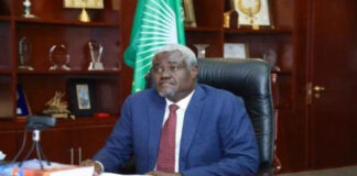 المغرب يشيد بعمل موسى فقي محمد على رأس مفوضية الاتحاد الإفريقي