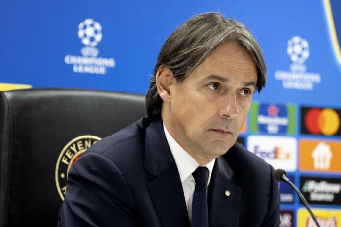 Soccer: Champions League - Internazionale Walk Around and Press Conference, Rotterdam - 04 Mar 2025