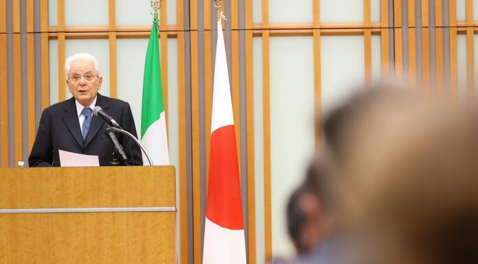 Mattarella “Italia e Giappone auspicano pace giusta in Ucraina”