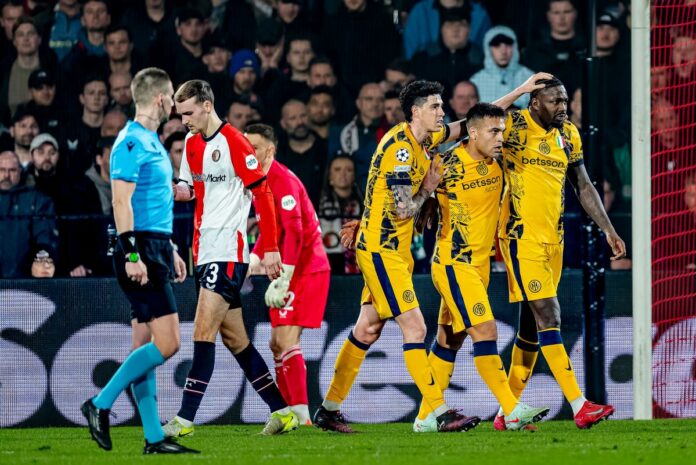 SC Feyenoord Rotterdam vs FC Internazionale Milan - Stadium De Kuip, ROTTERDAM, Netherlands - 05 Mar 2025