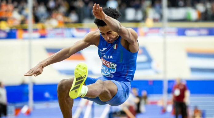 Furlani vince l’argento nel lungo agli Europei indoor