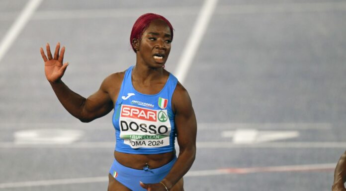 Agli Europei indoor Dosso vince l’oro nei 60 metri femminili