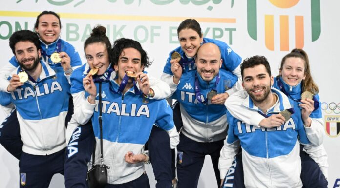 Doppio oro per i team azzurri di fioretto in Egitto