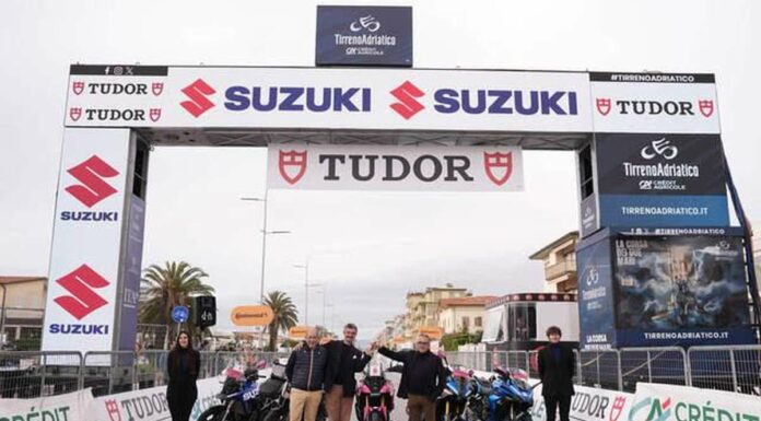 Consegna ufficiale di flotta Suzuki alla Tirreno-Adriatico
