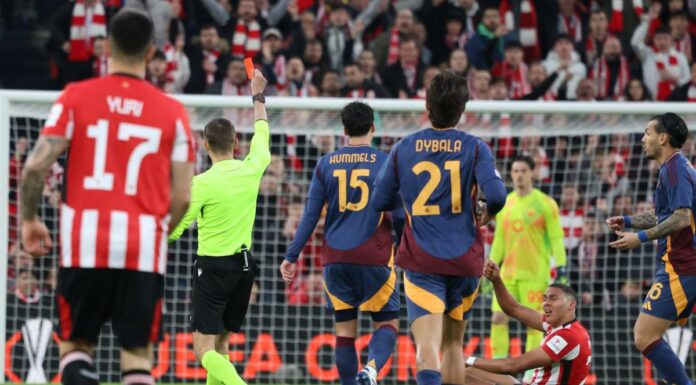La Roma si ferma a Bilbao, l’Athletic vince 3-1 e va ai quarti