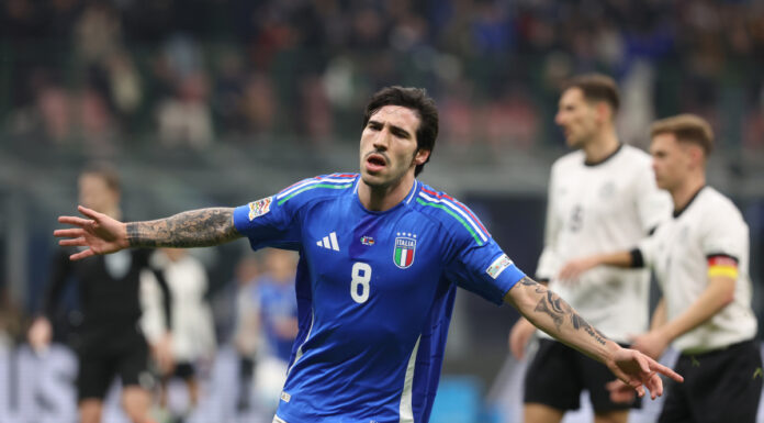 Tonali illude gli azzurri, ma a San Siro vince la Germania