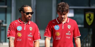 Delusione Ferrari in Brasile, i piloti reagiscono sui social. Leclerc “Daremo tutto, come sempre”, Hamilton “Non mi arrenderò”