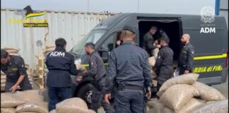 Sequestrata una tonnellata di cocaina nel reggino