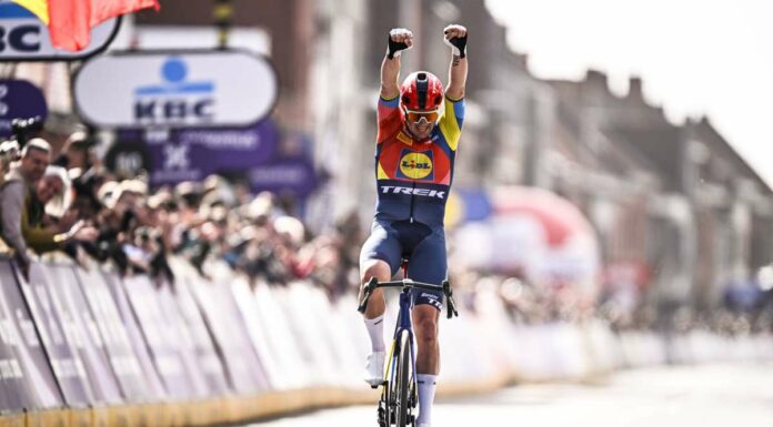 Terzo trionfo per Pedersen alla Gand-Wevelgem, Milan sul podio