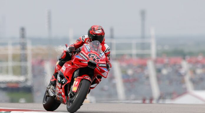 Marc Marquez scivola e Bagnaia vince il GP delle Americhe