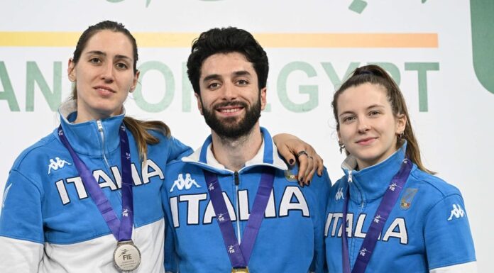 Scherma, Bianchi trionfa nel fioretto al Cairo e doppio podio con Batini e Favaretto