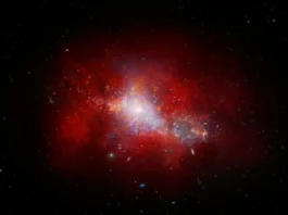 Un buco nero distrugge una stella lontano dal nucleo della sua galassia