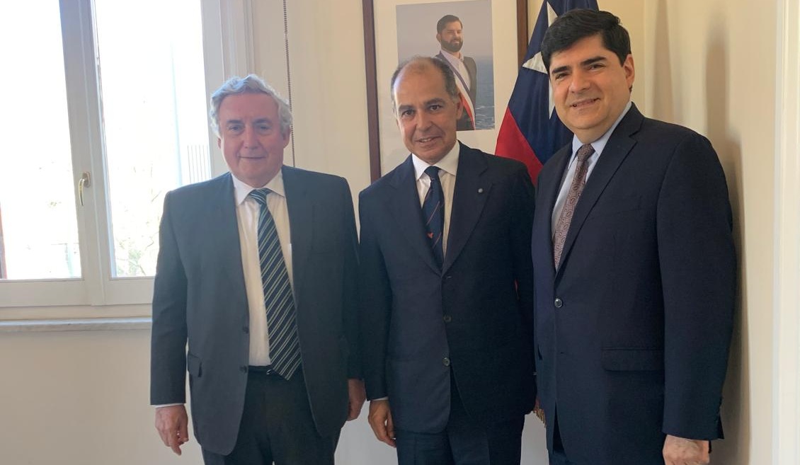 Annibale Chiriaco Console onorario del Cile con competenze sulla Sicilia