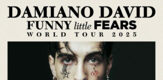 Damiano David ha presentato a Los Angeles il primo album solista “Funny little Fears”