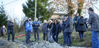 Ricostruzione post alluvione, sopralluogo di De Pascale e Rontini nell’Appennino bolognese